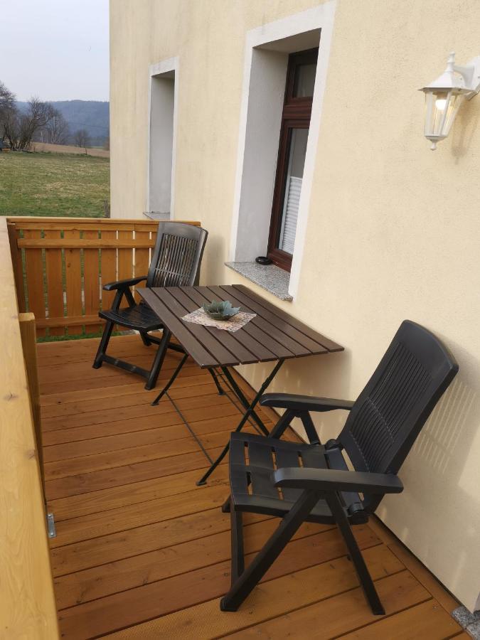 Ferienwohnung Wanderglueck Rathmannsdorf Esterno foto